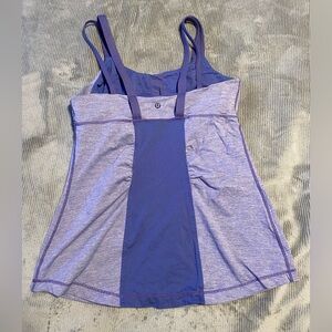 Lululemon purple tank top size 10